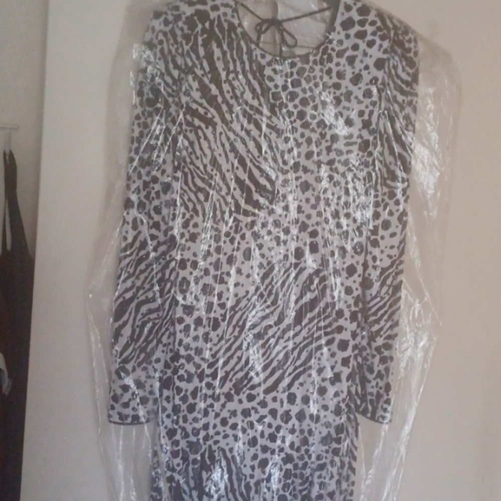 Fashion full length tiger dress